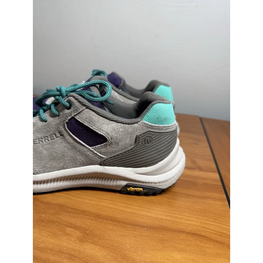 MERRELL J65662 Ontario 85 Violet Suede Hiking Lace up Shoes US 8.5M EUR 38